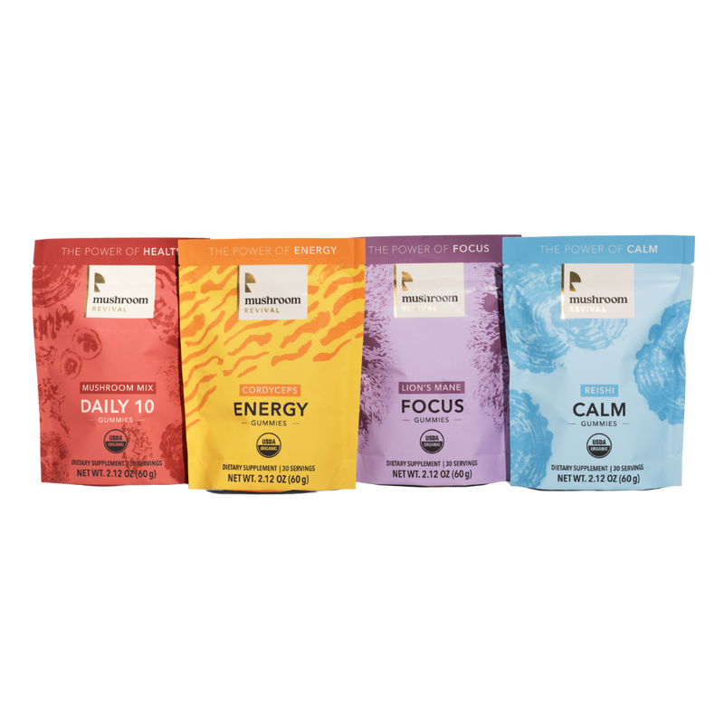 Mushroom Revival Mushroom Gummies Starter Kit Best Sales Price - Gummies