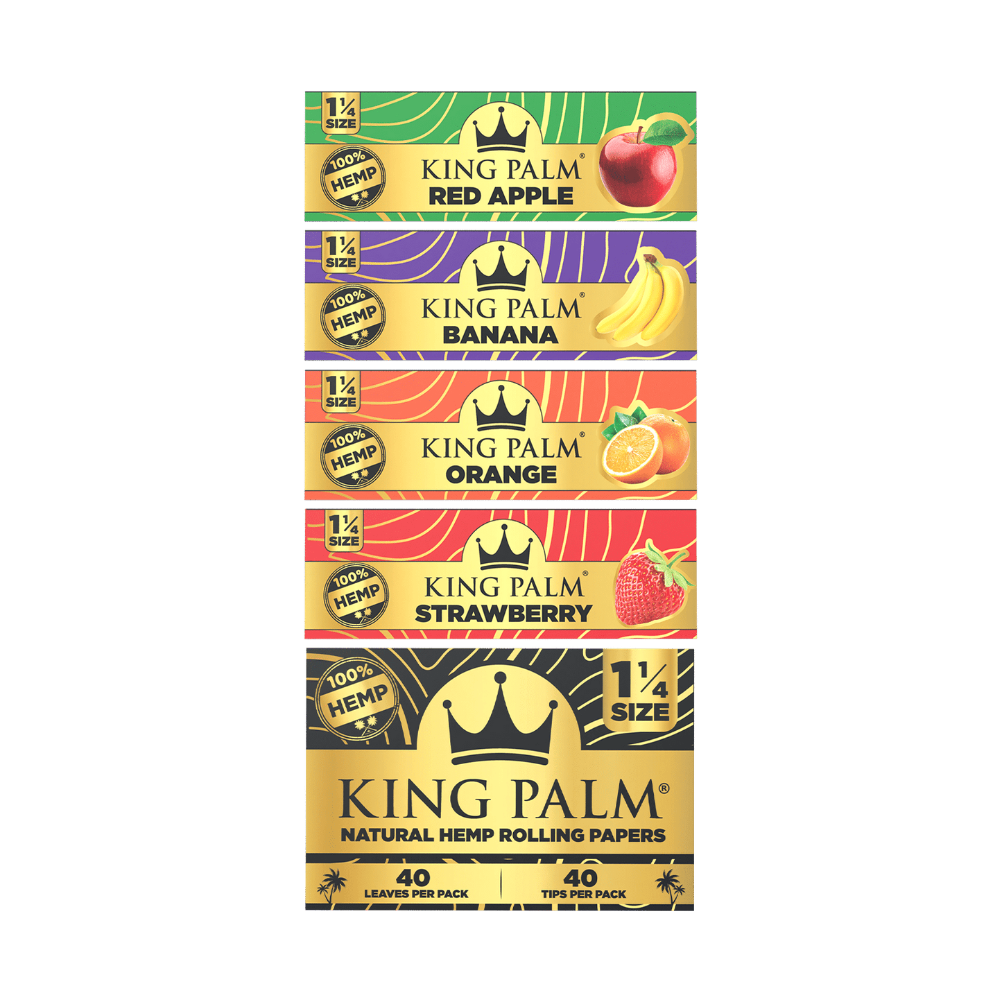 Hemp Rolling Papers - 1 1/4 Size