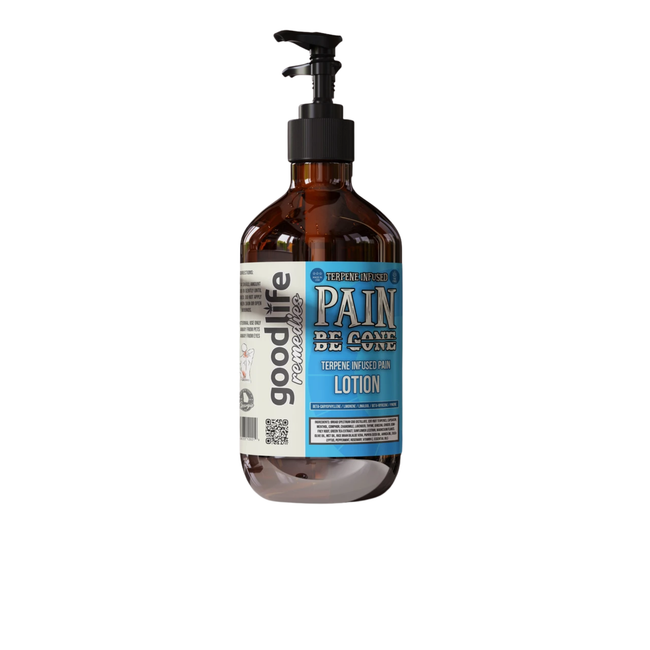 GOOD LIFE : Pain Be Gone Terpene Lotion | 8oz Best Sales Price - Topicals