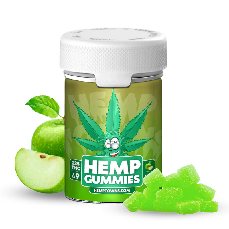 Hemptowns Delta 9 THC Gummies 225mg - 1350mg