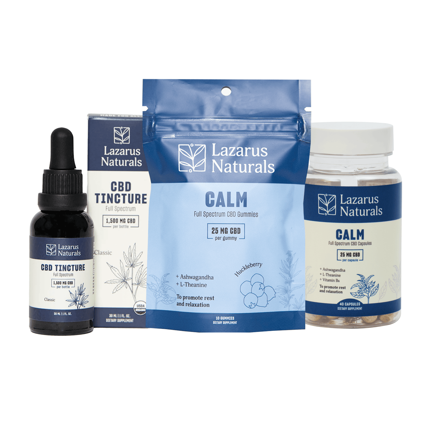 Lazarus Naturals Stress Relief Bundle