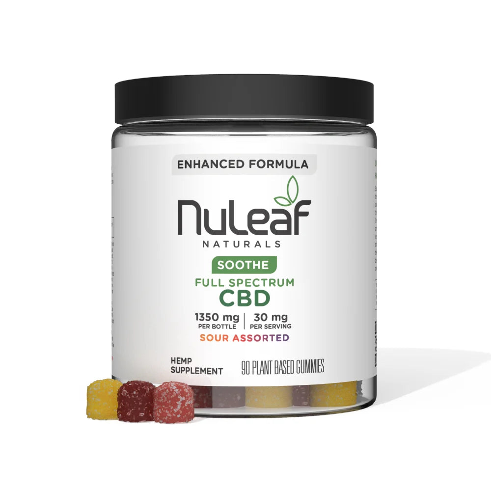 Nuleaf Naturals CBD Soothe Gummies