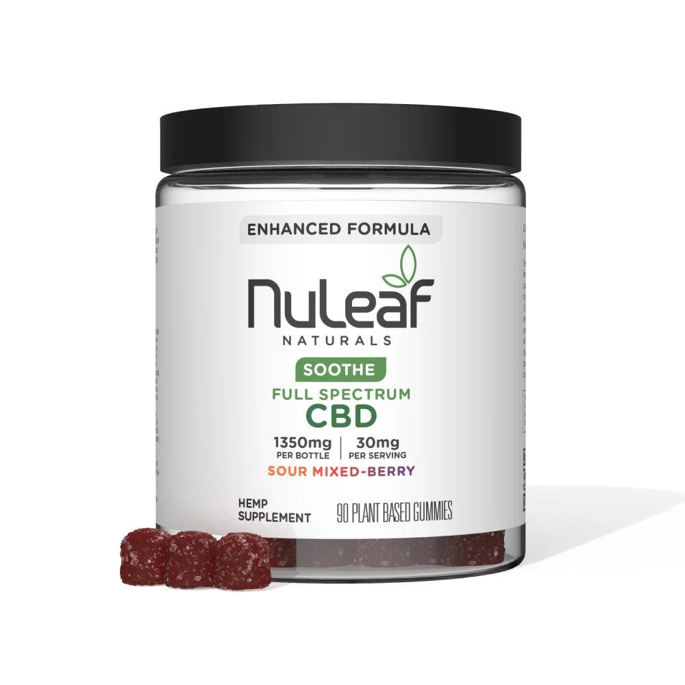 Nuleaf Naturals CBD Soothe Gummies