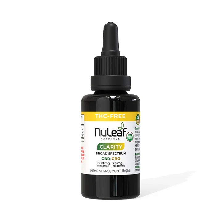 Nuleaf Naturals Clarity Broad Spectrum Oil