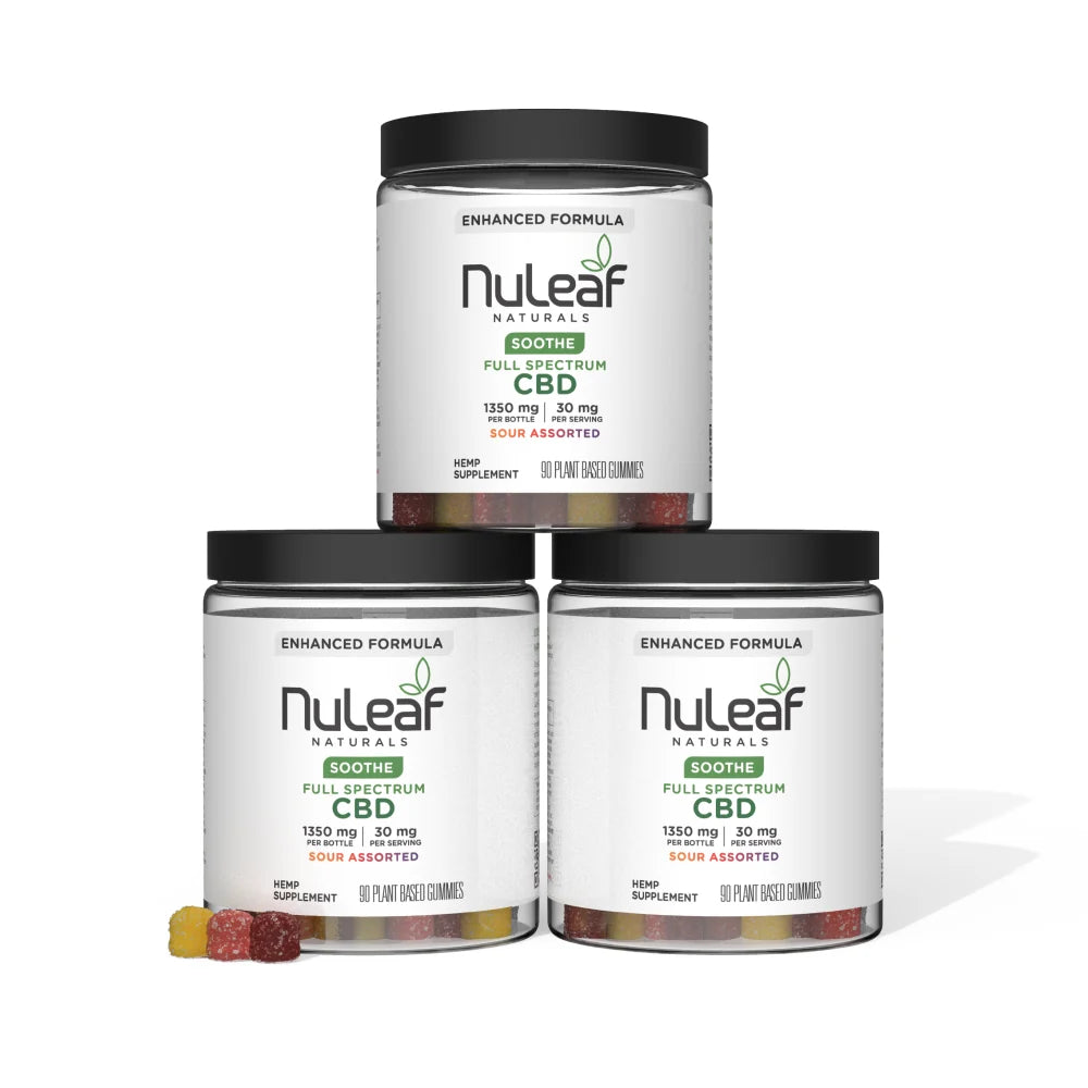 Nuleaf Naturals CBD Soothe Gummies