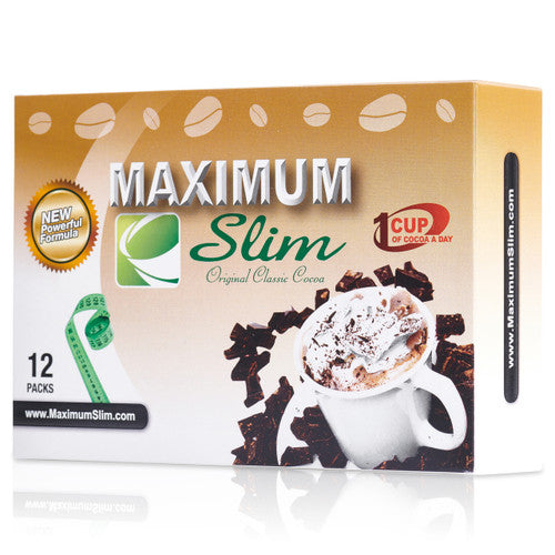 Maximum Slim Original Classic Cocoa, 12 ct