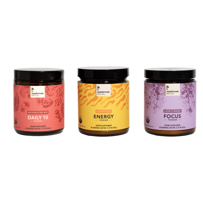 Mushroom Revival Mushroom Powder Starter Kit Best Sales Price - Edibles