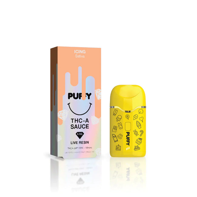 Puffy THC-A Sauce Live Resin Disposable - 4.5g Best Sales Price - Vape Pens