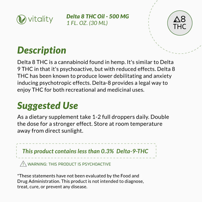 Delta-8 THC Oil