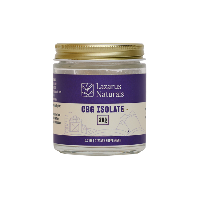 Lazarus Naturals CBG ISOLATE