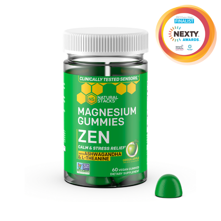Zen Magnesium Gummies (60ct) Best Sales Price - CBD