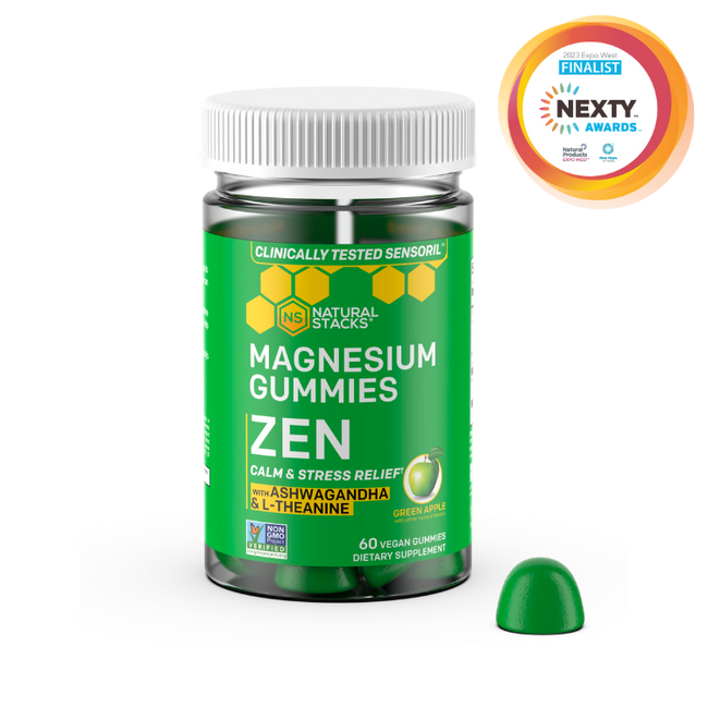 Zen Magnesium Gummies (60ct) Best Sales Price - CBD