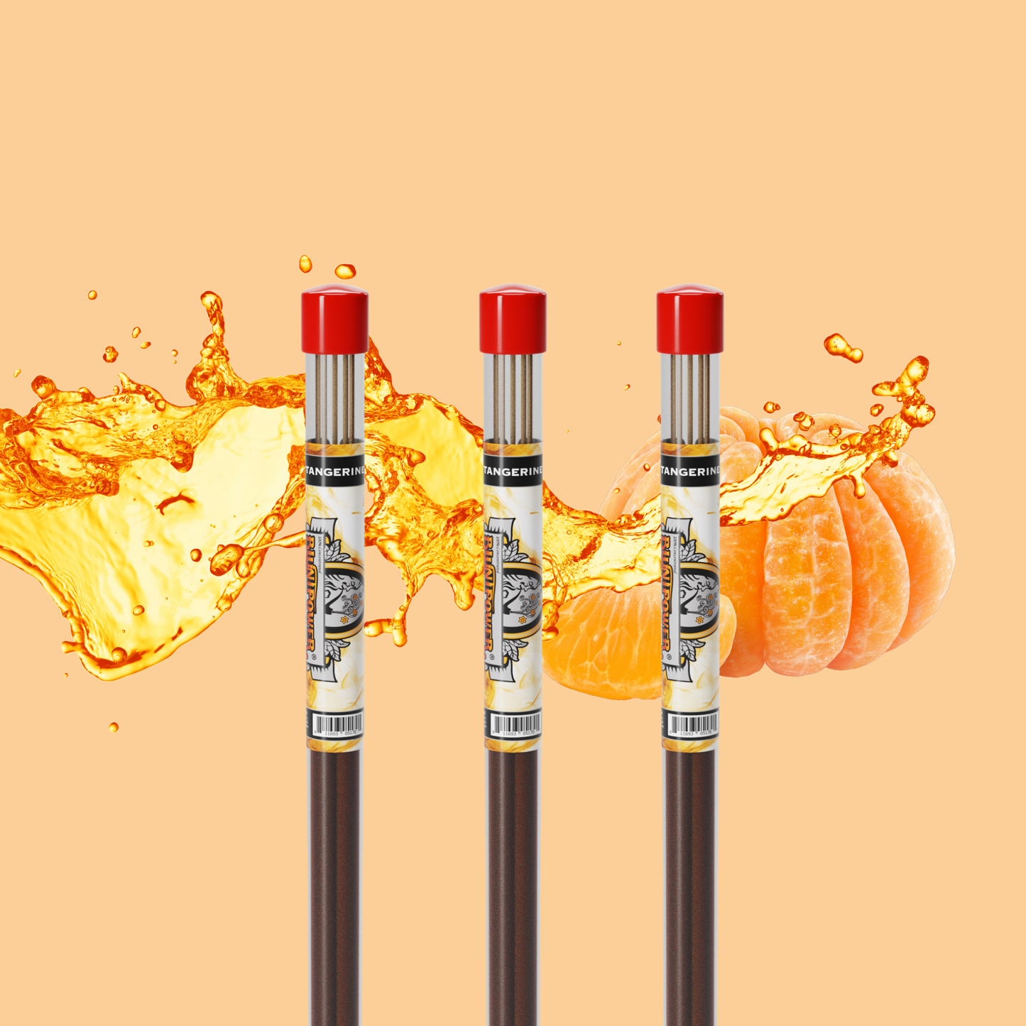 Tangerine Long Incense Sticks Best Sales Price - Smoke Odor Eliminators