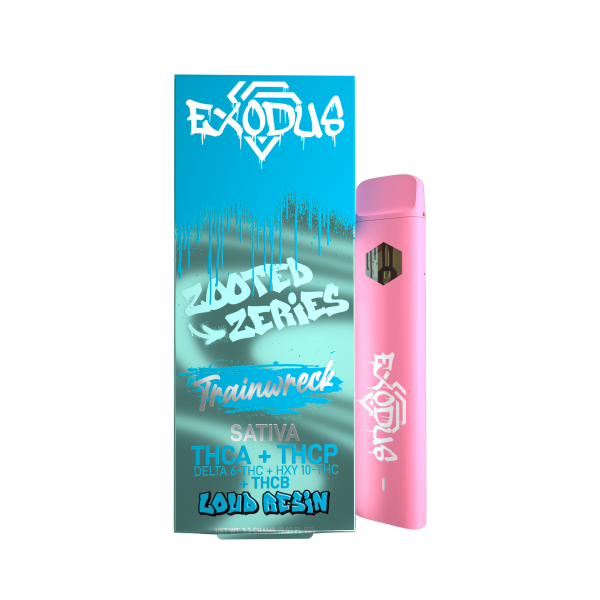 Exodus | Loud Resin THCA + THC-P + D6 + HXY 10 + THC-B Zooted Disposable - 2.2g Best Sales Price - Vape Pens