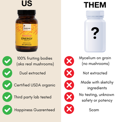 Mushroom Revival Energy Cordyceps Capsules Best Sales Price - Edibles