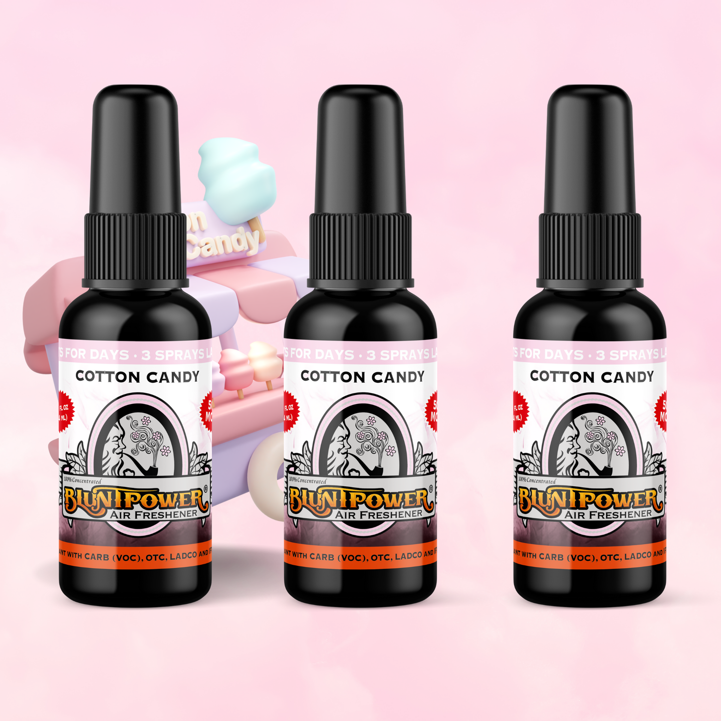 Cotton Candy Air Freshener Spray Best Sales Price - Smoke Odor Eliminators