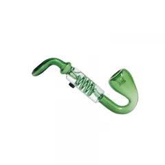 Phoenix Star 7.2 Inches Sherlock Pipe With Freezable Coil & 5-hole Screen Best Sales Price - Bongs