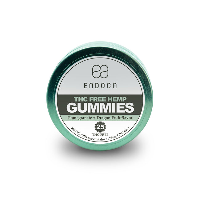 Endoca Hemp Gummies, 25mg CBD