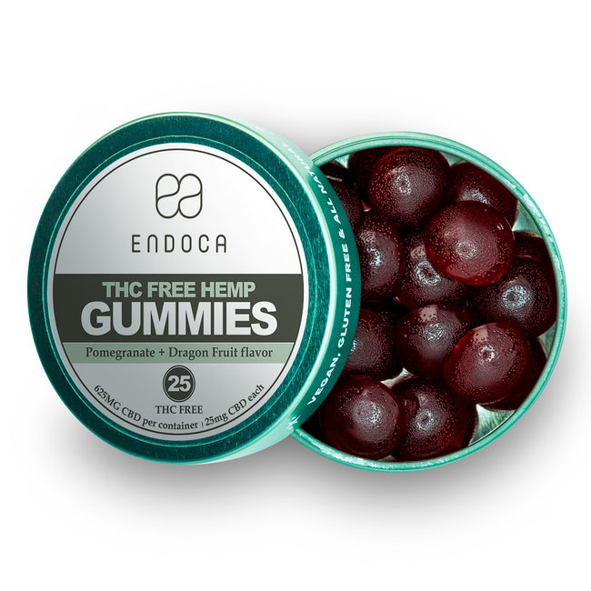 Endoca Hemp Gummies, 25mg CBD
