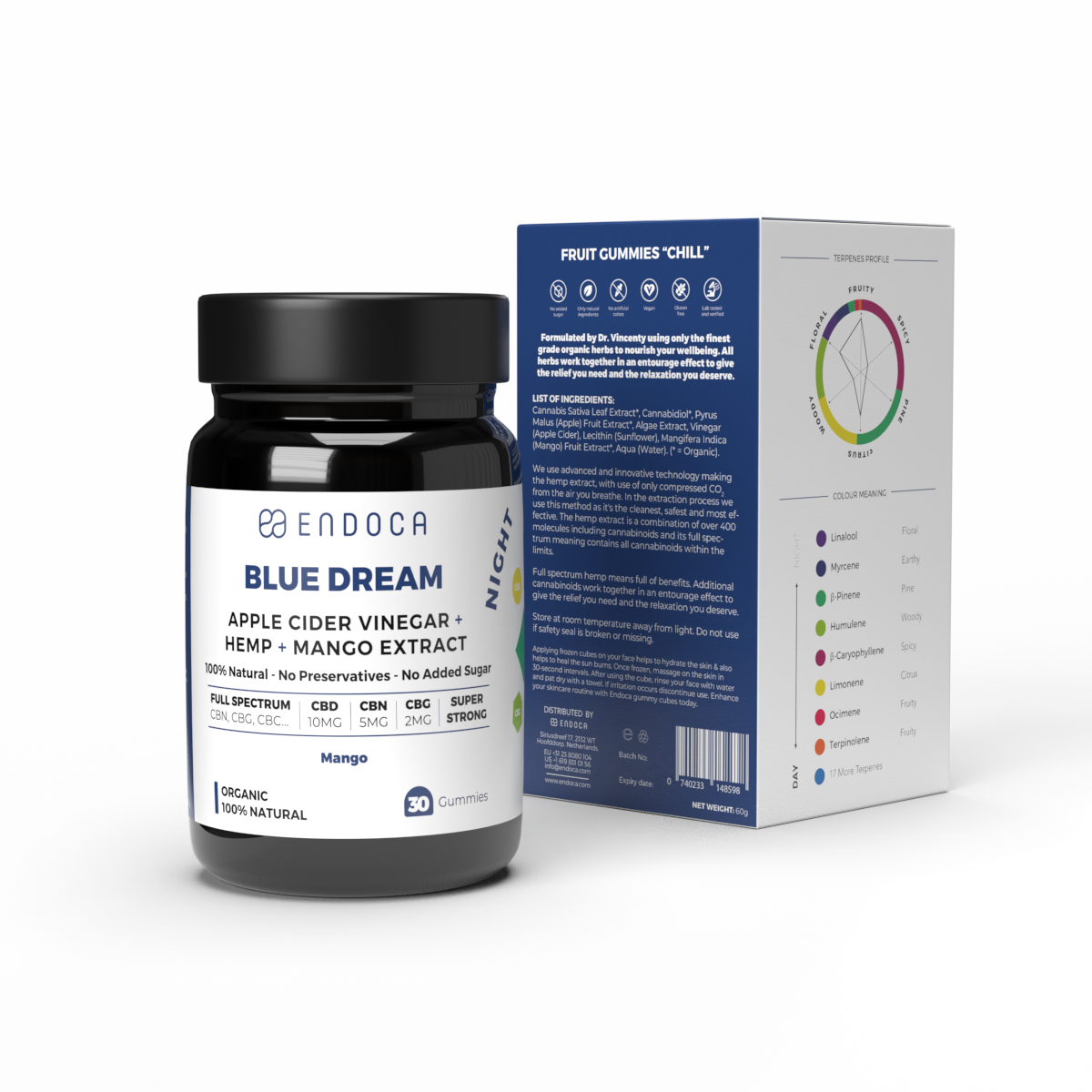 Endoca Blue Dream Night Gummies