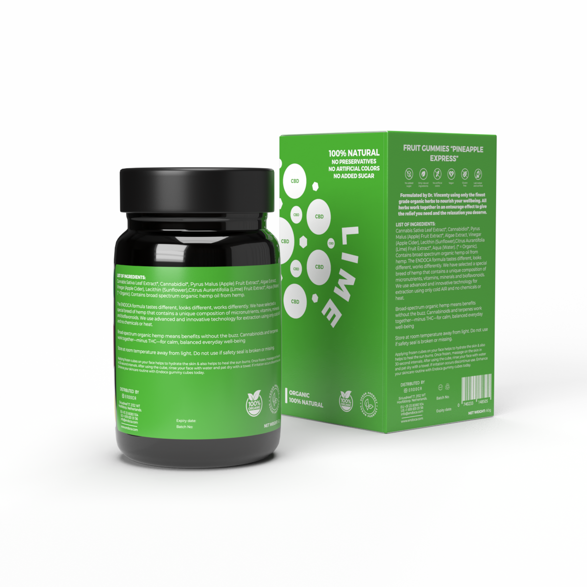 Endoca Pineapple Express Gummies