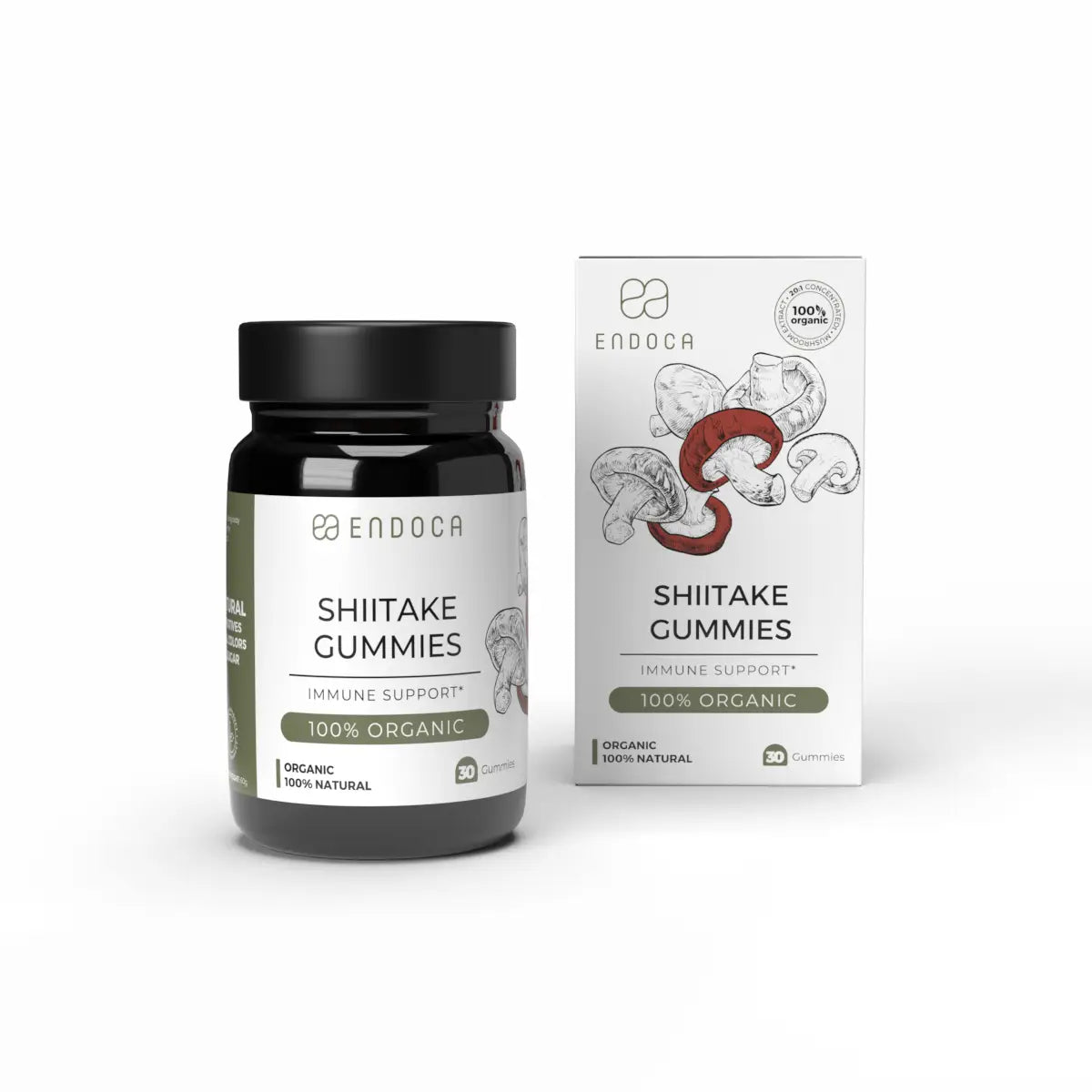 Endoca Shiitake Mushroom Gummies