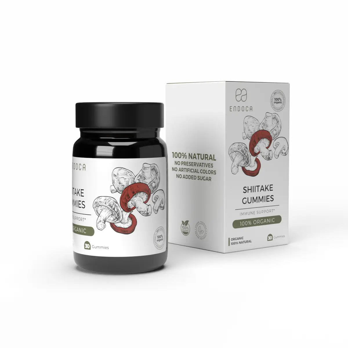 Endoca Shiitake Mushroom Gummies