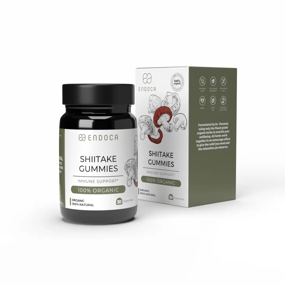 Endoca Shiitake Mushroom Gummies