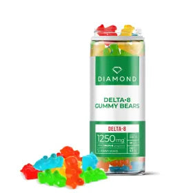 25mg Delta 8 Gummy Bears - Diamond CBD