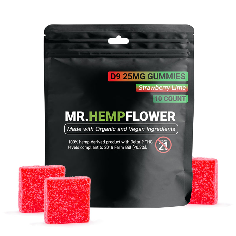 Delta 9 Gummies – 25mg – High Potency
