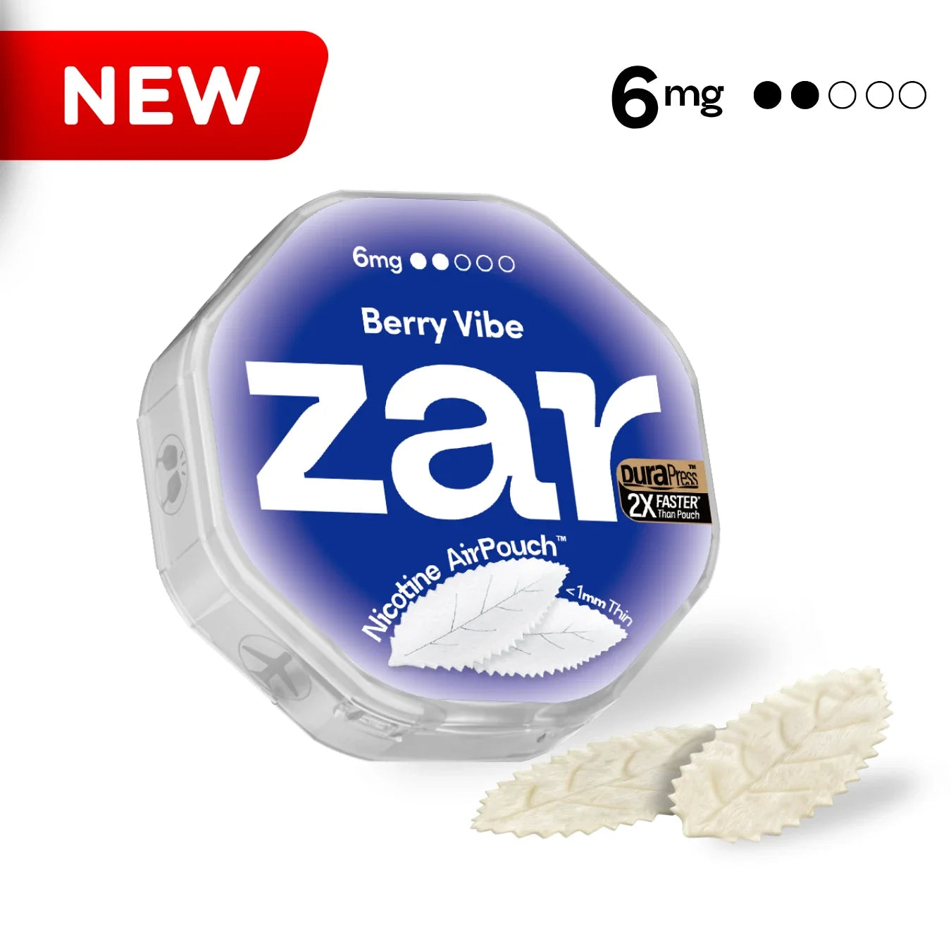 zarPouch Berry Vibe 6MG Nicotine AirPouch