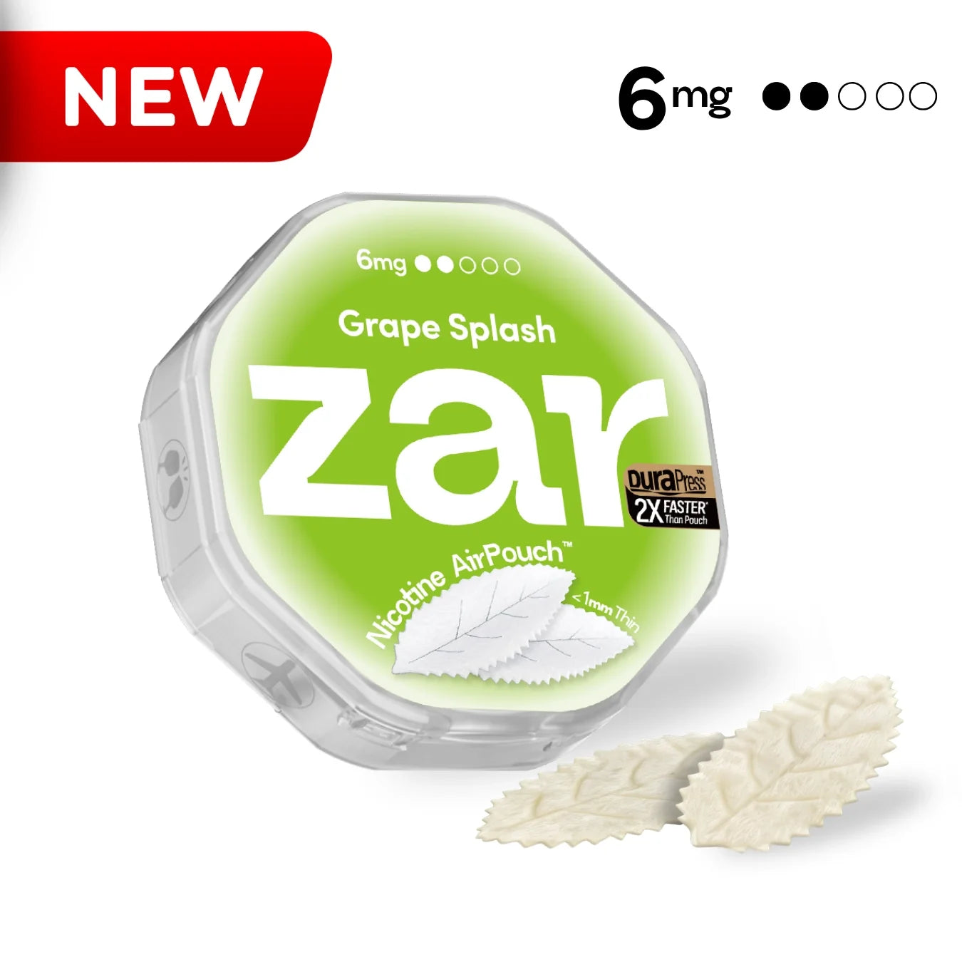 zarPouch Grape Splash 6MG Nicotine AirPouch