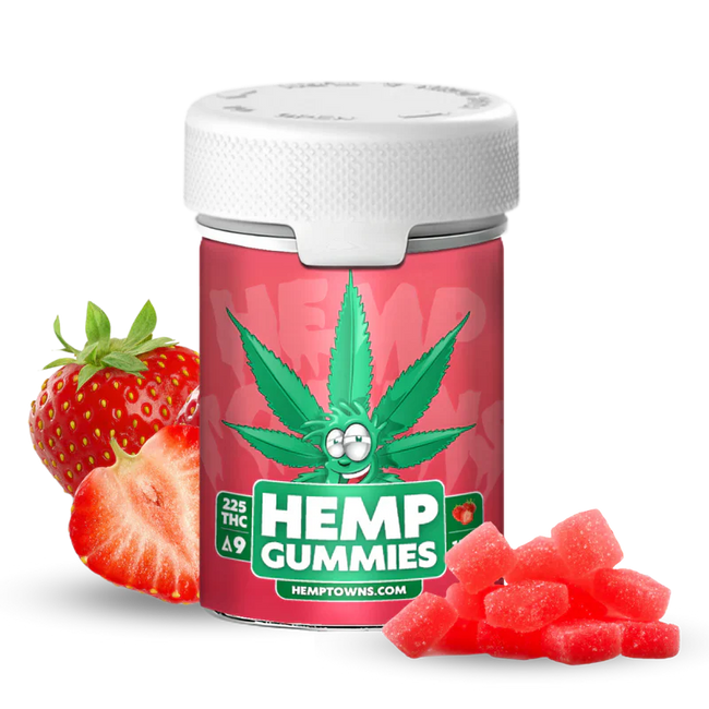 Hemptowns Delta 9 THC Gummies 225mg - 1350mg