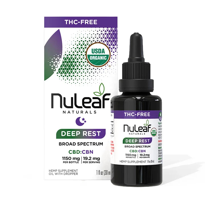 Nuleaf Naturals Deep Rest Broad Spectrum Oil