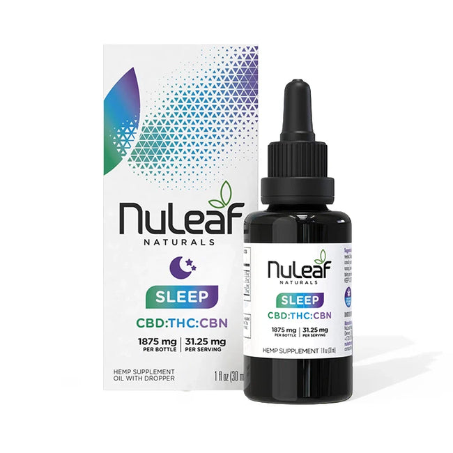 Nuleaf Naturals Sleep THC Oil