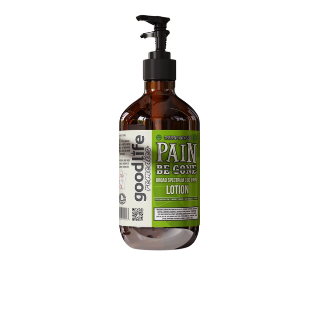 GOOD LIFE : Pain Be Gone CBD Lotion | 8oz Best Sales Price - Topicals