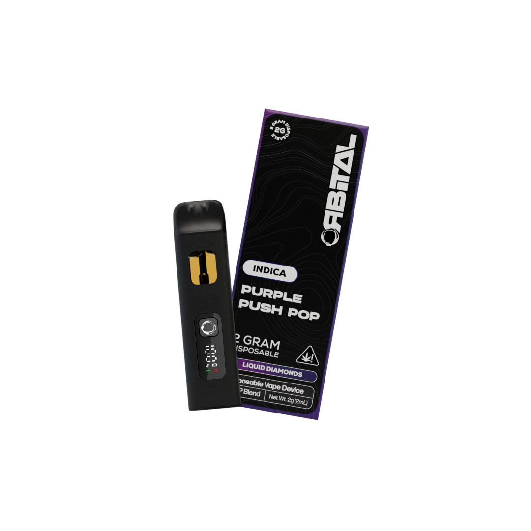 Galaxy Treats Purple Push Pop - Orbital 2G THCP Disposable