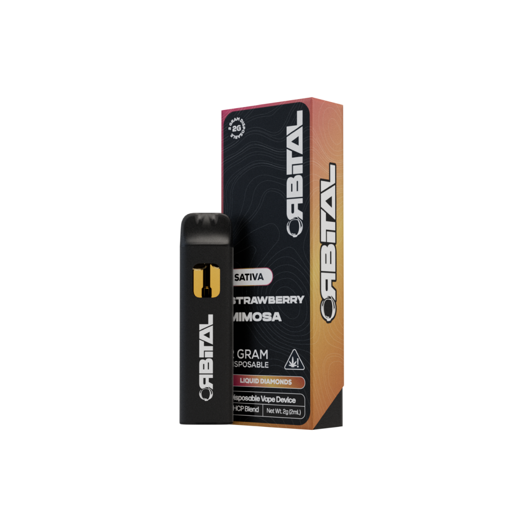 Galaxy Treats Strawberry Mimosa - Orbital 2G THCP Disposable