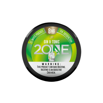 2ONE Nicotine Pouches 8mg (21 Count per Can) Ultimate Satisfaction TFN Best Sales Price - Pouches