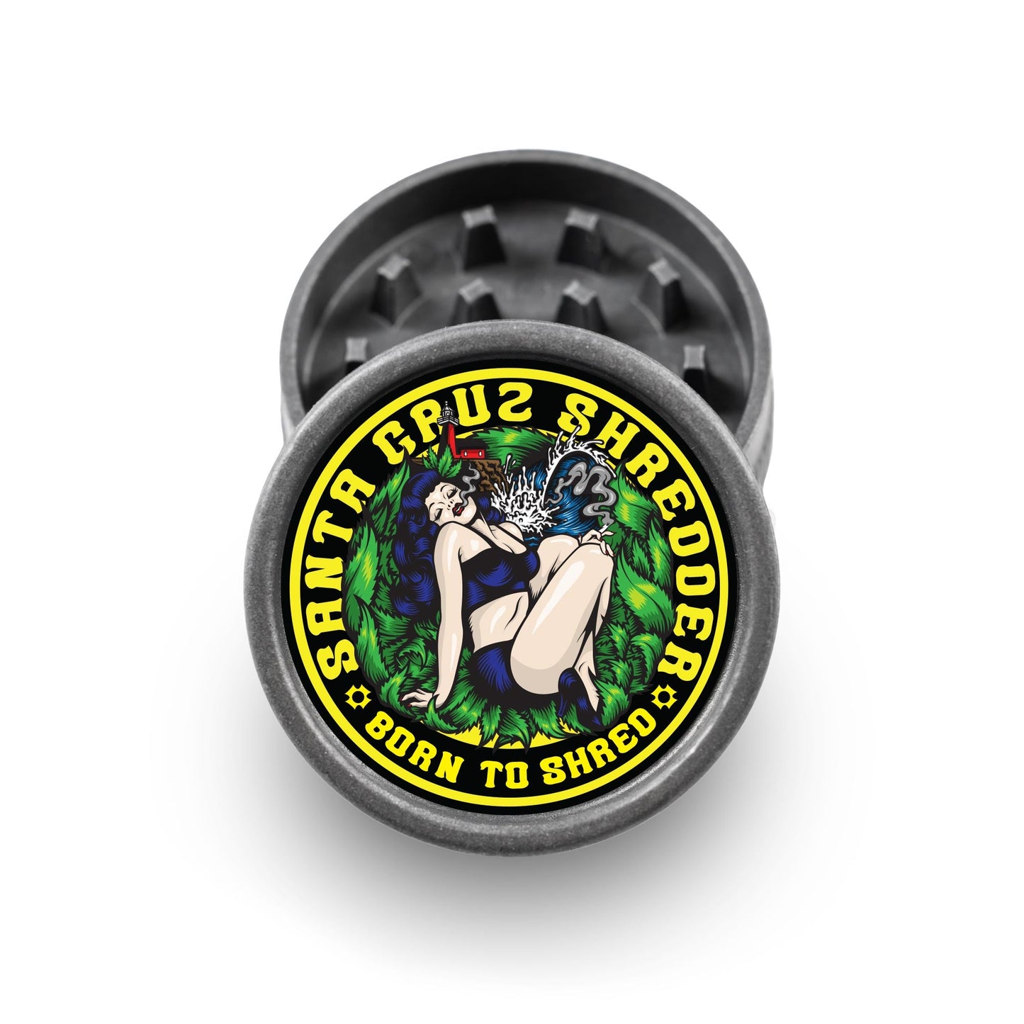 Santa Cruz Shredder Hemp 2 Piece "Born To Shred" Grinder