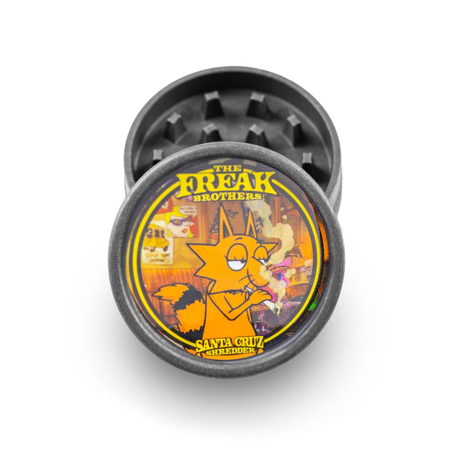 Santa Cruz Shredder Hemp 2 Piece "Freak Brothers" Grinder