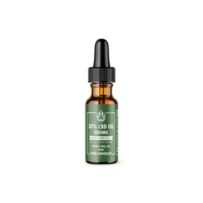 CBD Armour High Strength CBD oil 30% – RAW Original 3000mg Best Sales Price - Tincture Oil
