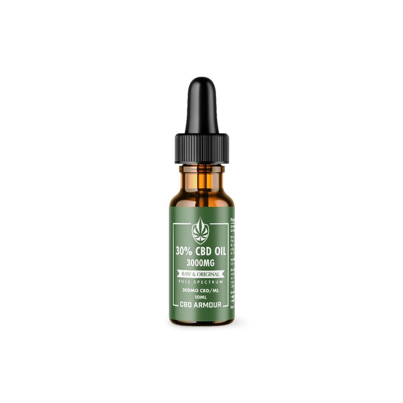 CBD Armour High Strength CBD oil 30% – RAW Original 3000mg Best Sales Price - Tincture Oil