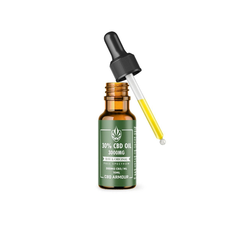 CBD Armour High Strength CBD oil 30% – RAW Original 3000mg Best Sales Price - Tincture Oil