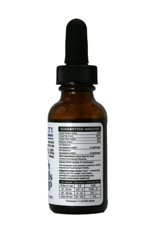 300mg Small Pet Mobility Tincture Best Sales Price - Tincture Oil