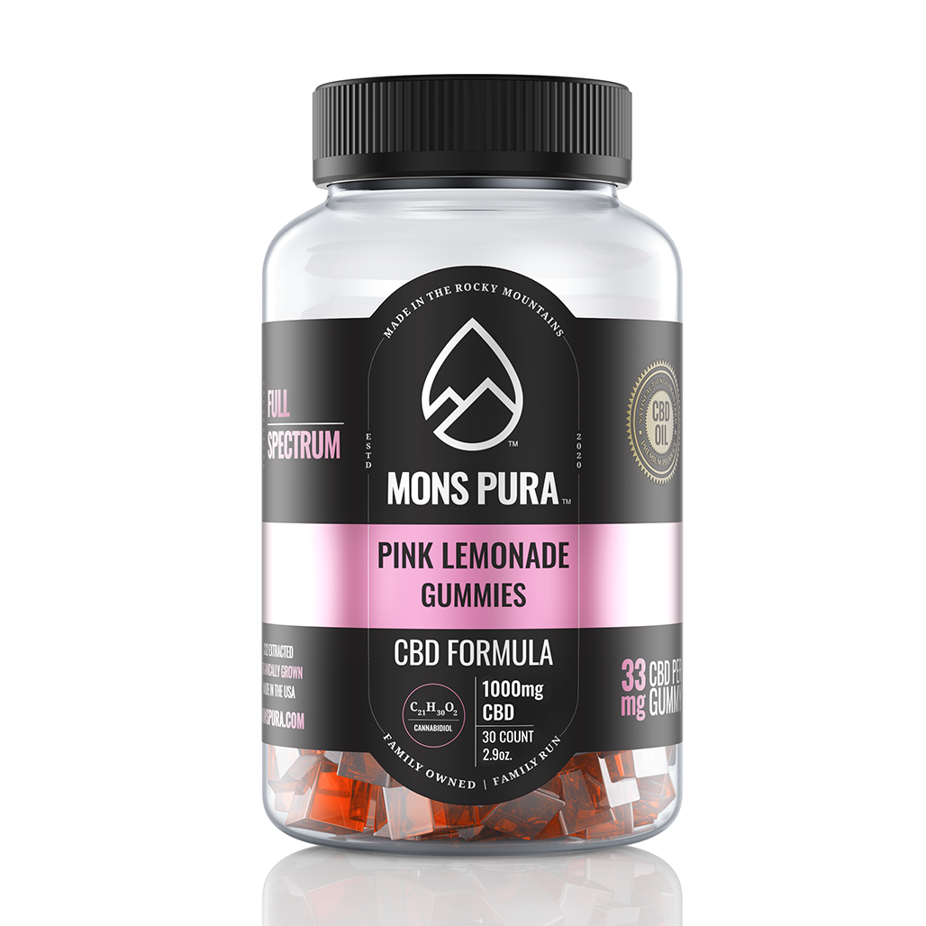 Mons Pura Pink Lemonade Gummies