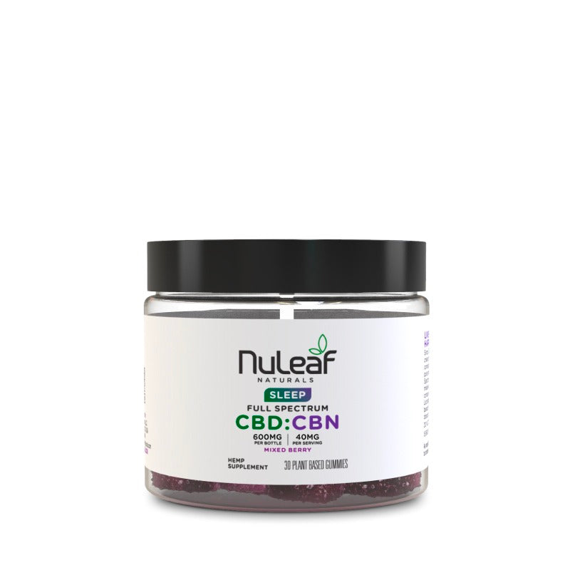 NuLeaf Naturals SLEEP - CBD:CBN Gummies