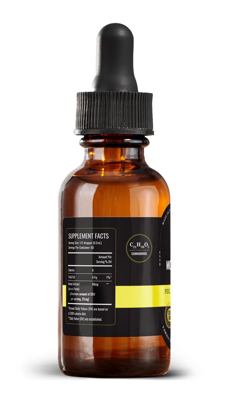 Mons Pura Full Spectrum 2,000mg Tincture Best Sales Price - Tincture Oil