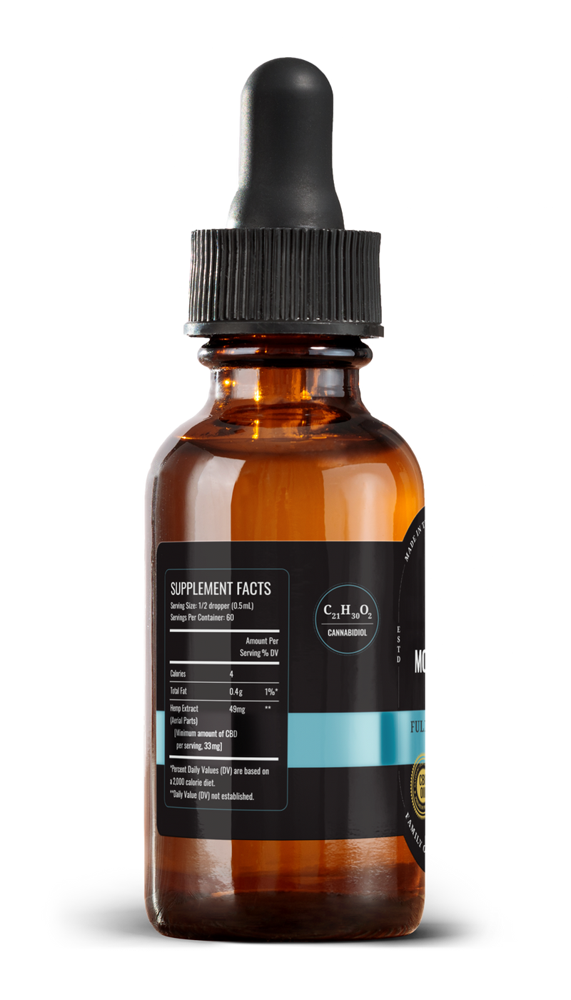 Mons Pura Full Spectrum 2,000mg Tincture Best Sales Price - Tincture Oil