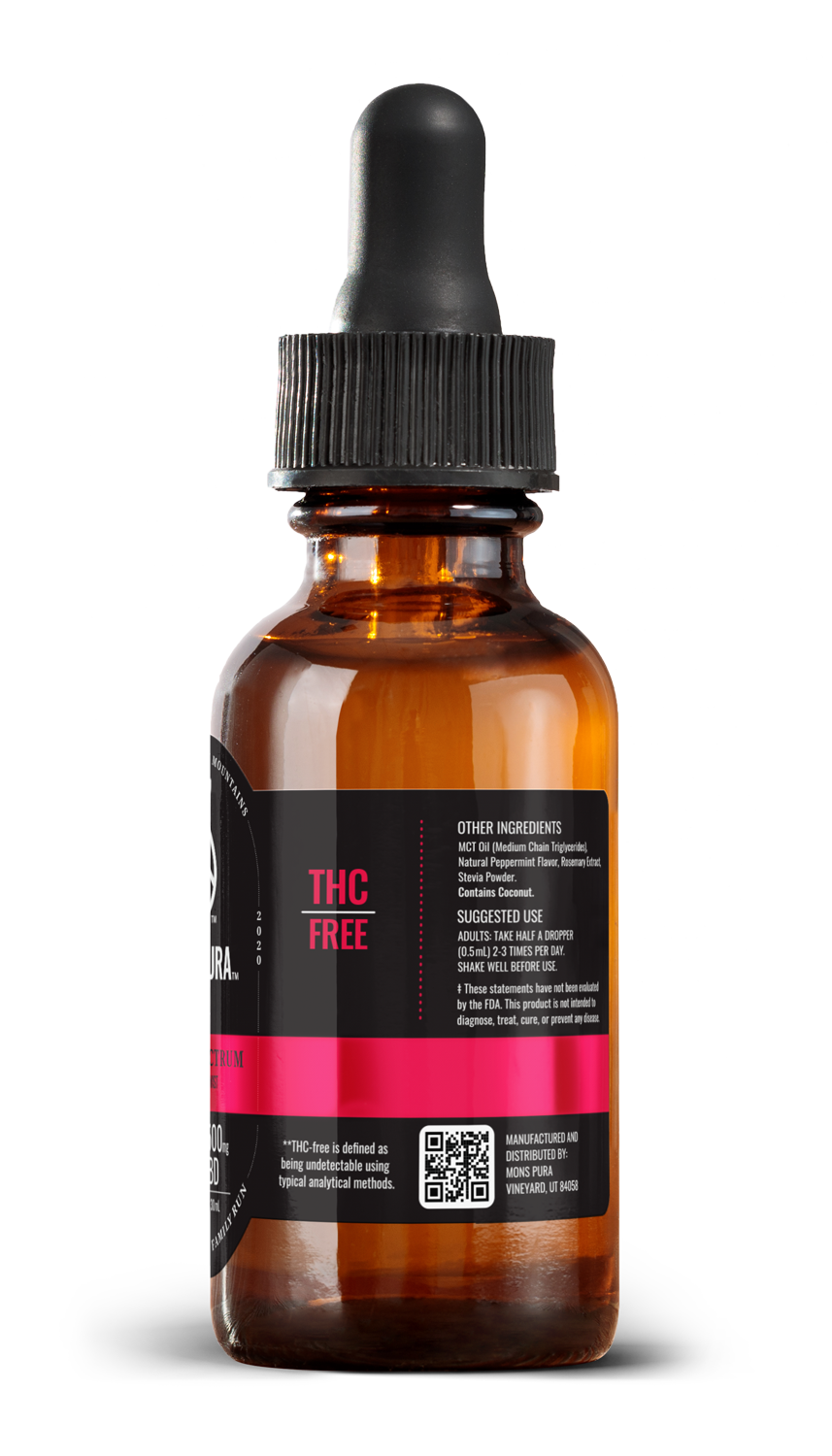 Mons Pura Broad Spectrum 1,500mg Tincture Best Sales Price - Tincture Oil